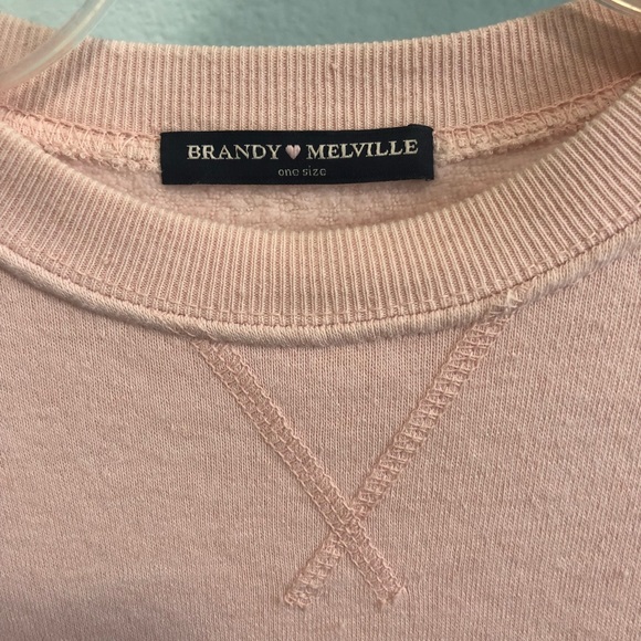 Brandy Melville Pink Sweater - Picture 3 of 3